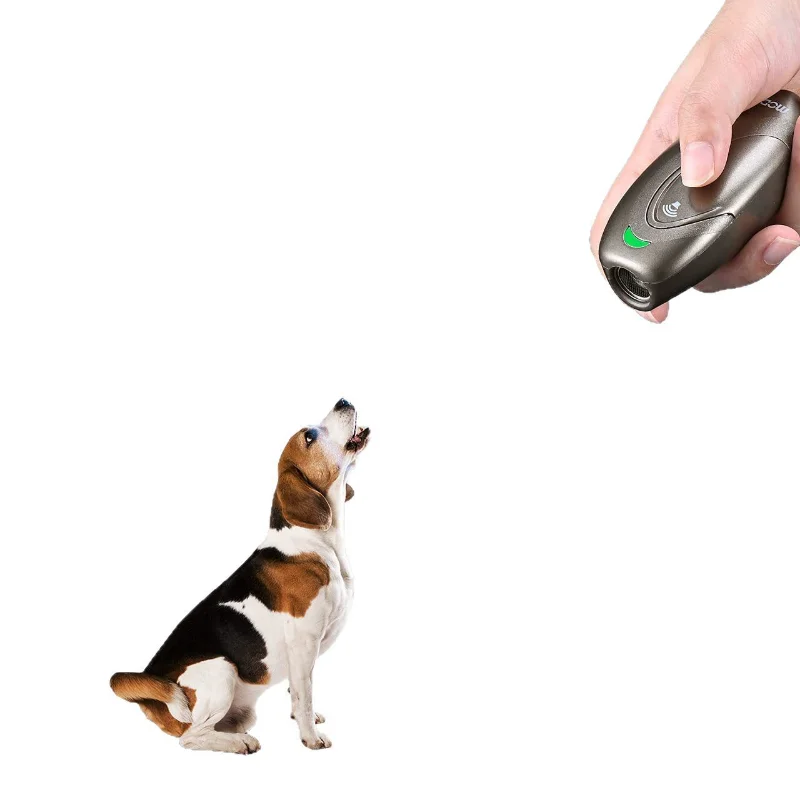 

Multifunctional Handheld Ultrasonic Trainer Bark Stopper Three-speed Frequency Conversion Ultrasonic Bark Stopper