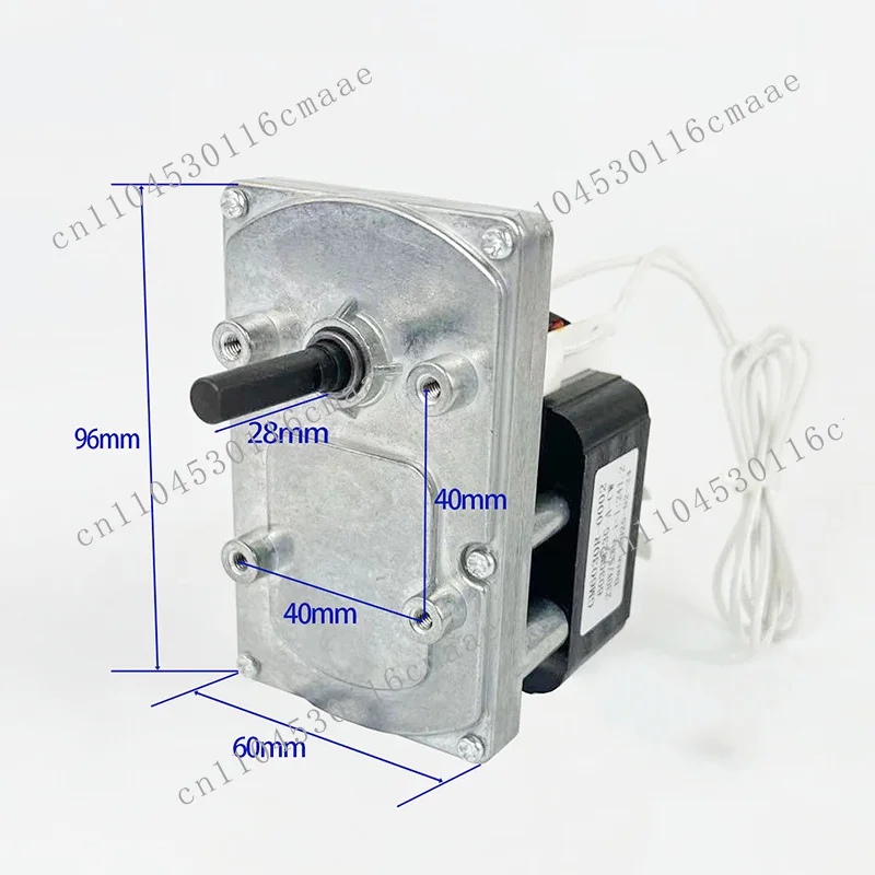 Chain-type Toaster Oven Reducer Motor GM6030R-0002 High Temperature Resistance Low Noise for Electrical Equipment