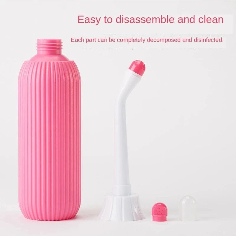 400-650ML Portable Travel Hand Held Bidet Sprayer Personal Cleaner Hygiene Bottle Spray Washing Baby Butt Flushing Device