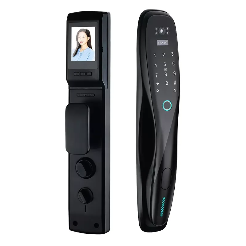 

YYHC-Fully Automatic Modern New Design Electronic Smart Door Lock Fingerprint, Smart Door Lock With Camera