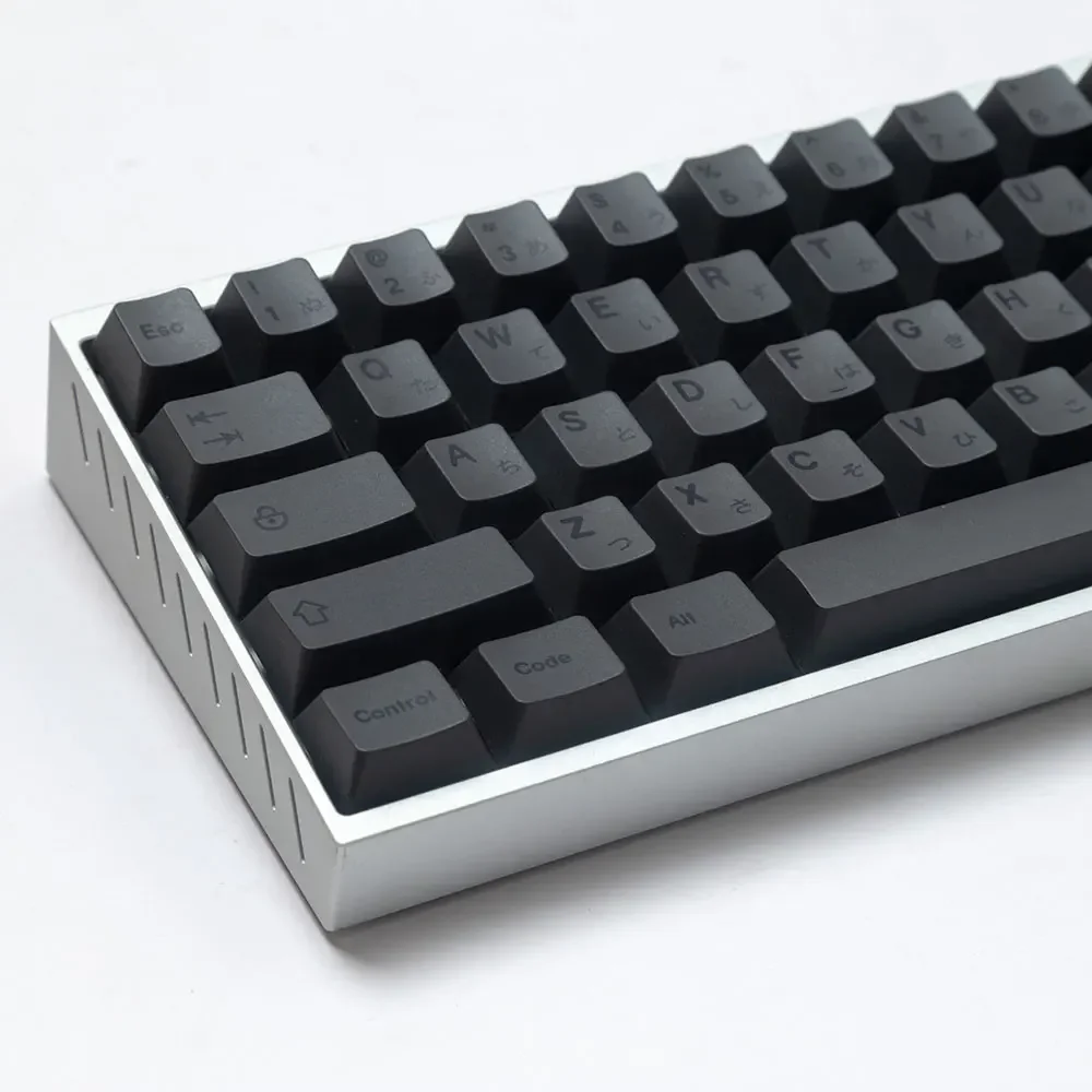 Minimalist Grey keycaps cherry  profile Dye-Sub PBT keycap 138keys for MX switvh Mechanical Keyboards alice layout