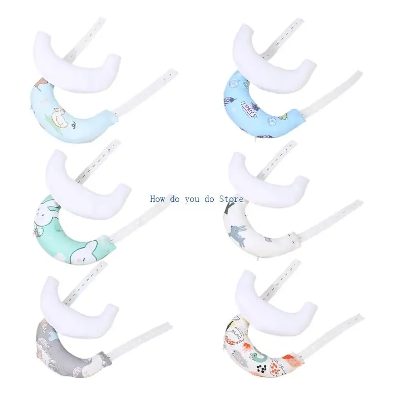 

19QF Cotton Pillow with Removable Cover Sleep Comfort Nursery Pillow for Infant