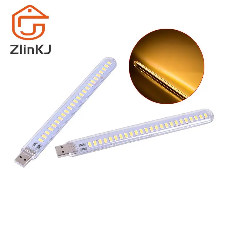 

1pc 5V 12W USB LED Night Light 24 LEDs USB Reading Table Lamp Book Lights