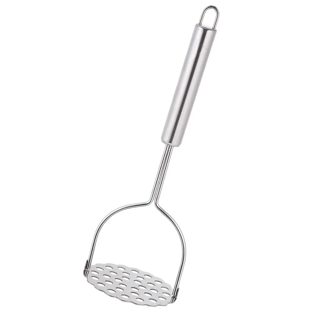 

Stainless Steel Potato Masher Manual Kitchen Tool For Mashing Potatoes Vegetables Beans Fruit Portable Vegetable Masher Reusable