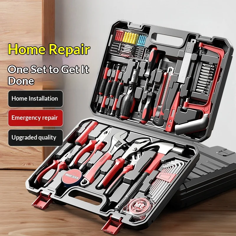 

Hand Tool Combination Set Screwdriver Wrench Pliers Hexagonal Wrench Household Hardware Multi-Functional Electrician RepairTools