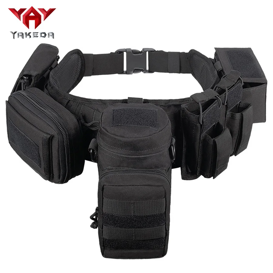 YAKEDA Camouflage Training Taille Abdeckung Outdoor MOLLE Gürtel Multifunktionale Tragetasche