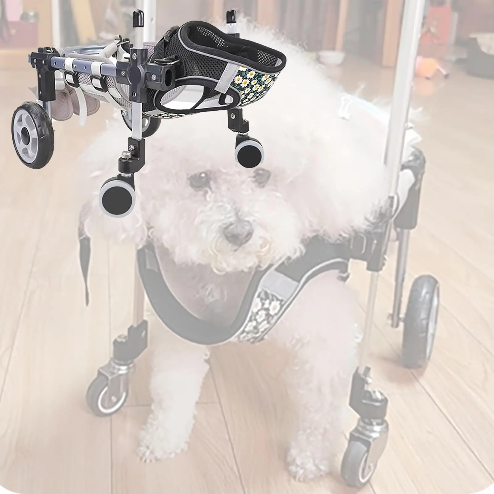 

Adjustable Dog for Disabled Hind Legs Pet Mobility Cart Back Leg Support