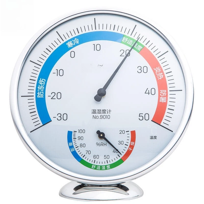 Thermohygrometer 9010/9011 Indoor and Outdoor Pointer Wall-mounted Thermometer