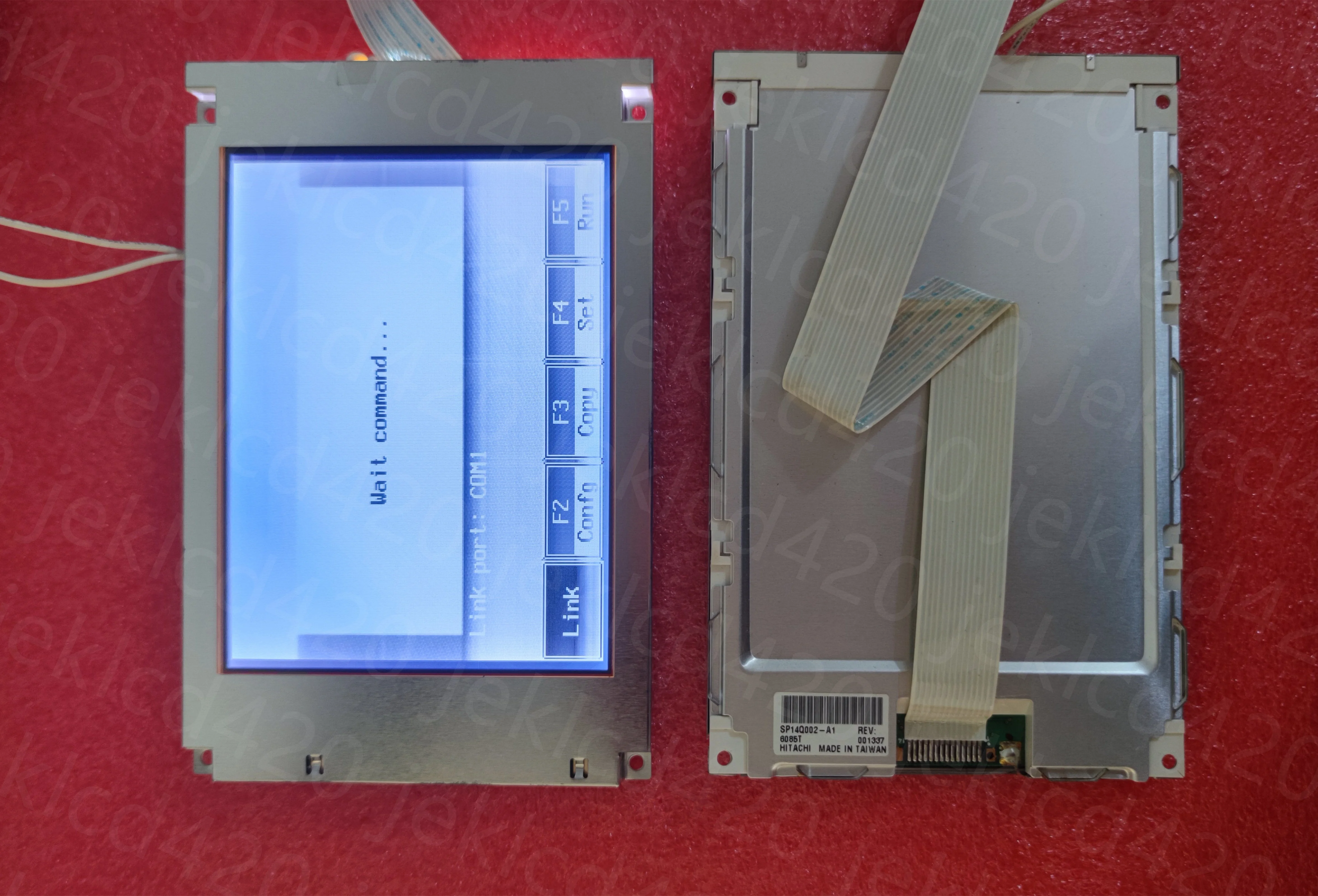 

Original SP14Q002-A1 SP14Q005 black background, real test pictures, 5.7-inch industrial LCD screen, new one-year warranty.