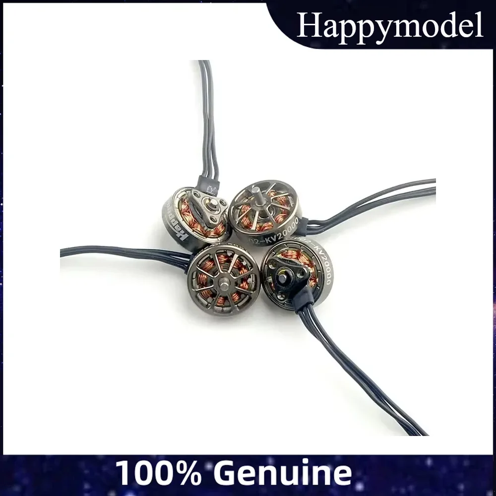 Happymodel EX1002 20000KV High-Speed 1S Brushless Motor 1.5mm Shaft for Mobula7/Moblite7 HDZERO 1S Whoop FPV Racing Drone Parts