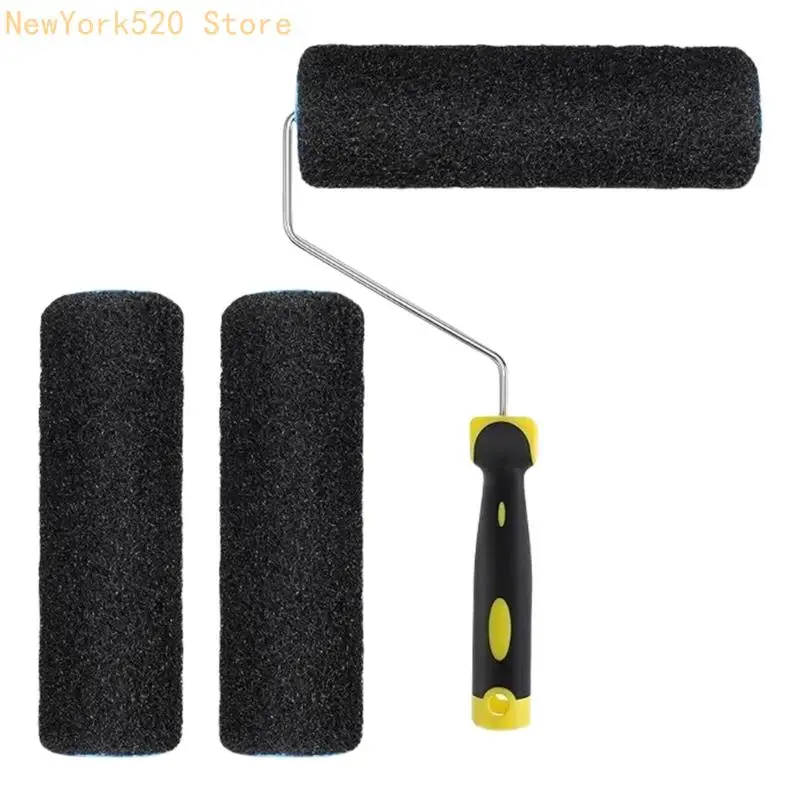 N84C 9inch STURDY ROLLER SETS 3 với khung để cải tạo nhà