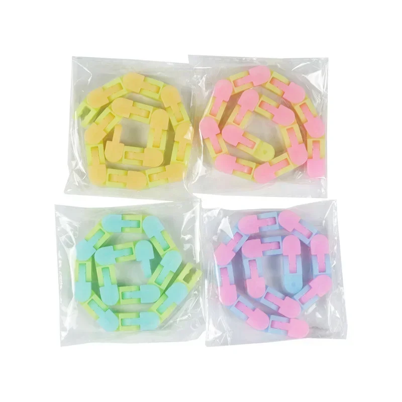 New Luminous Wacky Tracks Antistress Chain Toy for Children Bike Chain Stress Relief Sensory Toy Aduls Autism Needs Kids Gifts