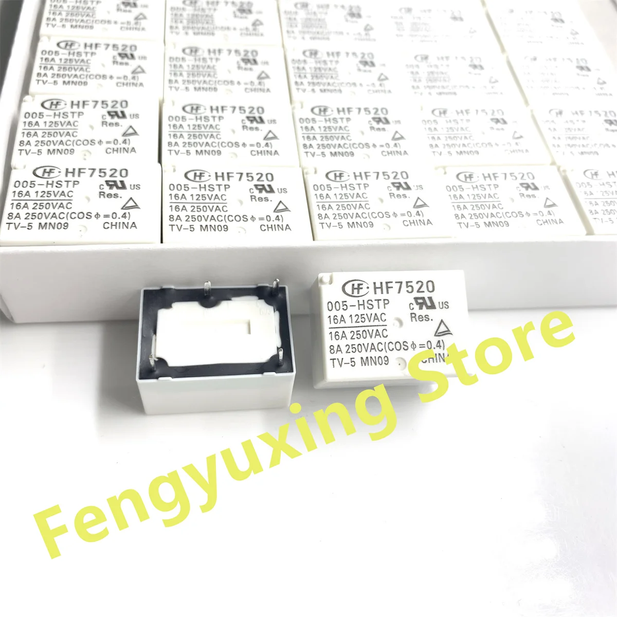 New original HF7520 005-HSTP 4-pin 16A 5V set of normally open Hongfa relays