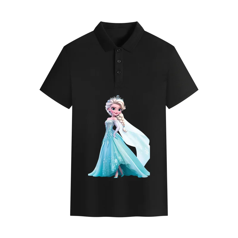 

25 Summer New Casual Animation Character Printing Fashion POLO Shirt Personalized Design Outdoor Casual Breathable Top
