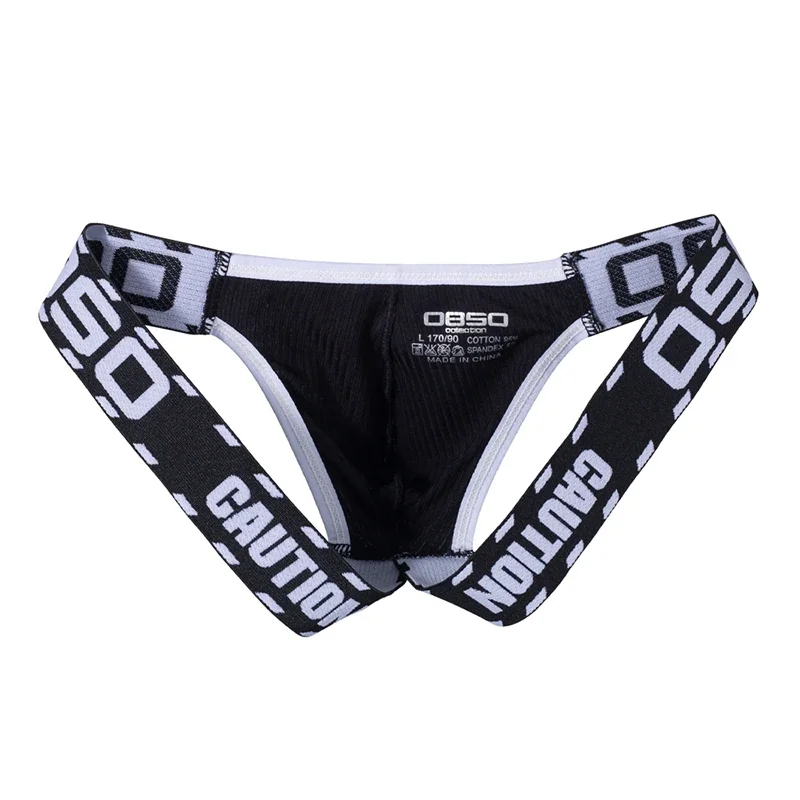 Cotton Hip Raise Men Underwear Jockstrap Panties Men's Thong G String Pouch Briefs Bikini Man Slip Underpants Clothes