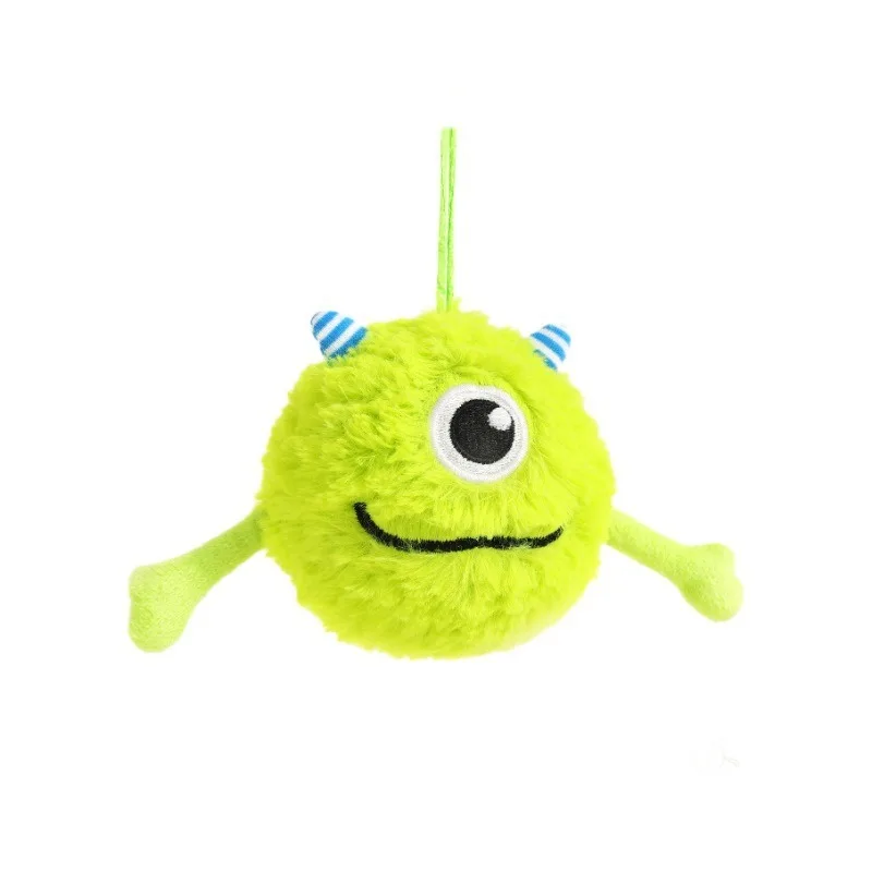 

Pet Plush Ball Toy For Dogs Chew Bite Resistant Elastic Squeaky Interactive Play Self Amusement Training Ball Puppy Pet Supplies