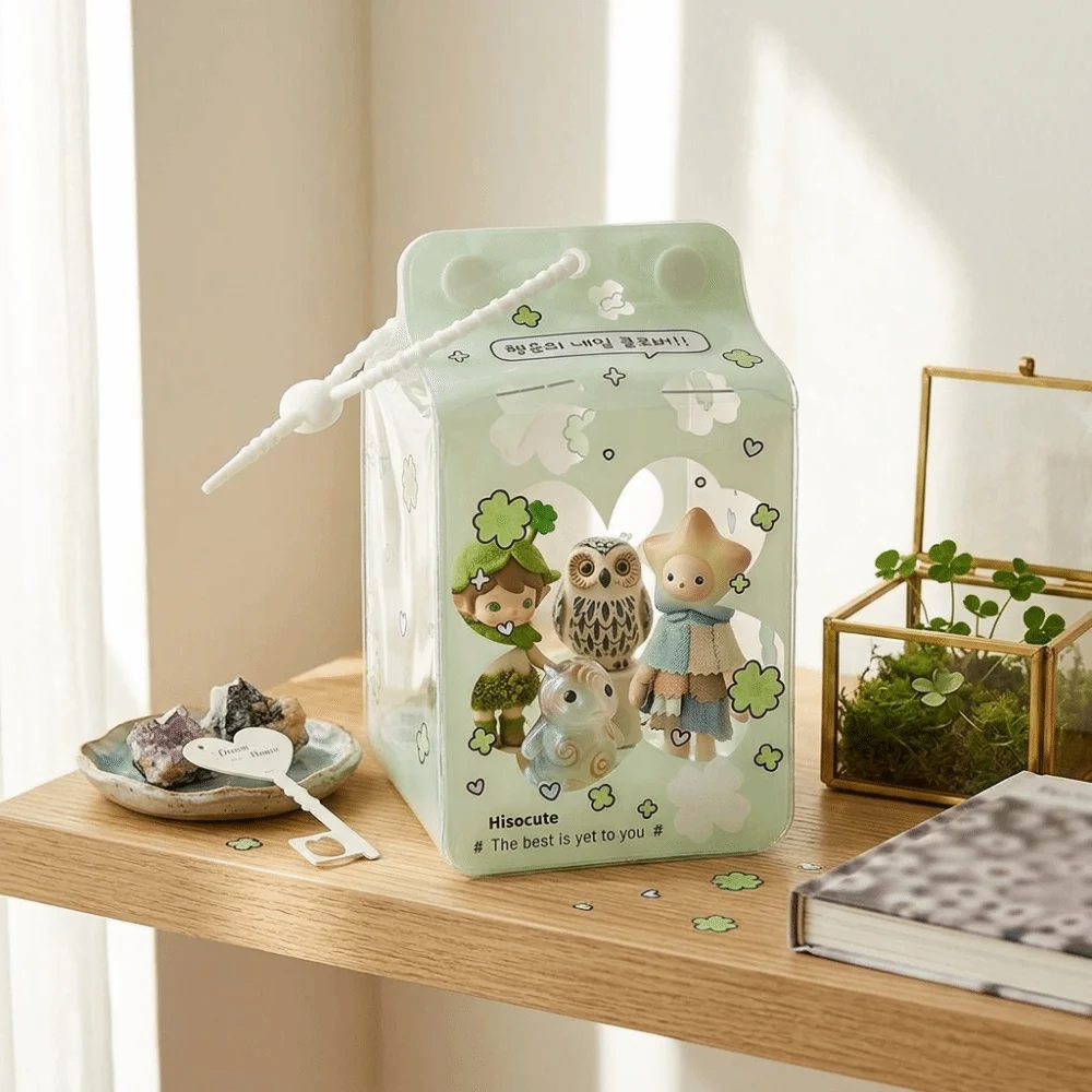 Transparent Doll Display Bag Portable Dust Protection Figure Storage Bag Scratch Protection Transparent Design