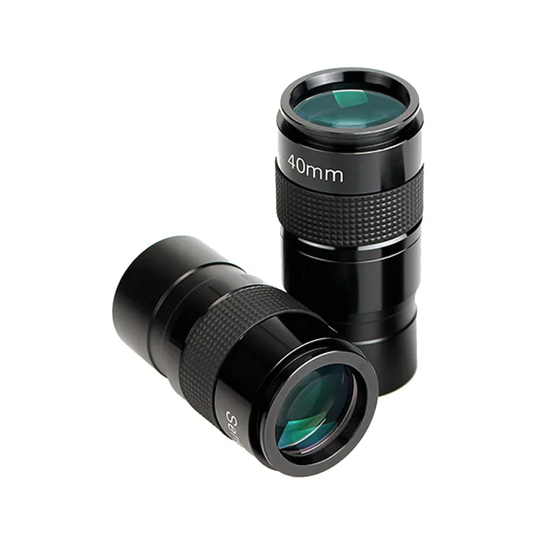 عدسة تلسكوب فلكي Plossl 4 مم إلى 40 مم 1.25 بوصة عدسة متعددة المغلفة بالكامل HD FMC أربع قطع ومجموعتين