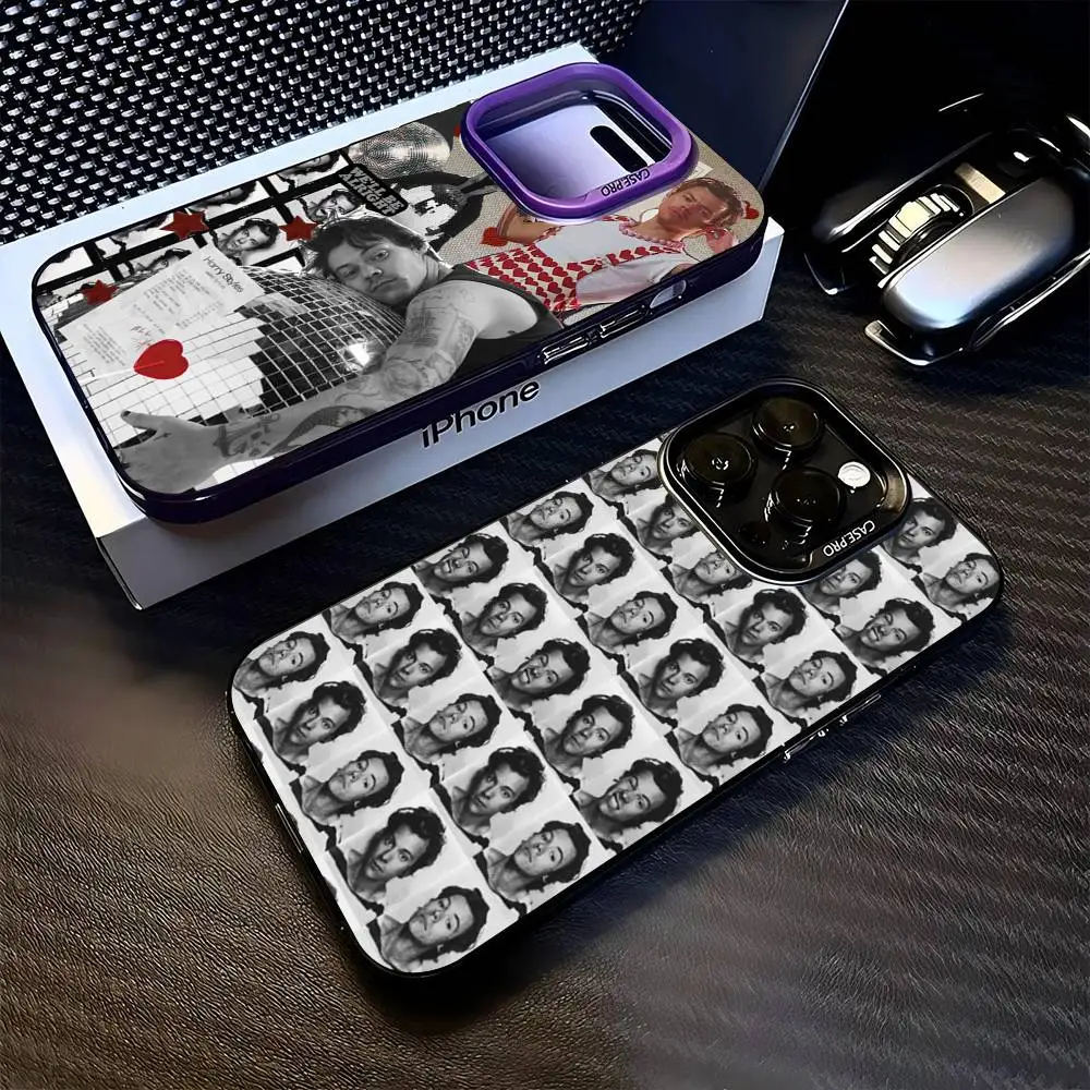 H-Harrys Music Styles Phone Cases For IPhone 17 16e 15 14 13 12 11 Plus Pro Max ProMax Colorful Covers
