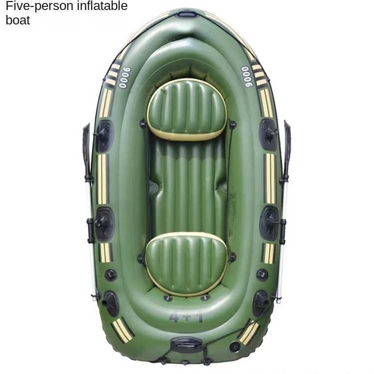 Factory Direct Sales High Quality New 6 Person Boat 5 Person 3 Person Yellow Double Boat Kayak Kayak Rubber Raft