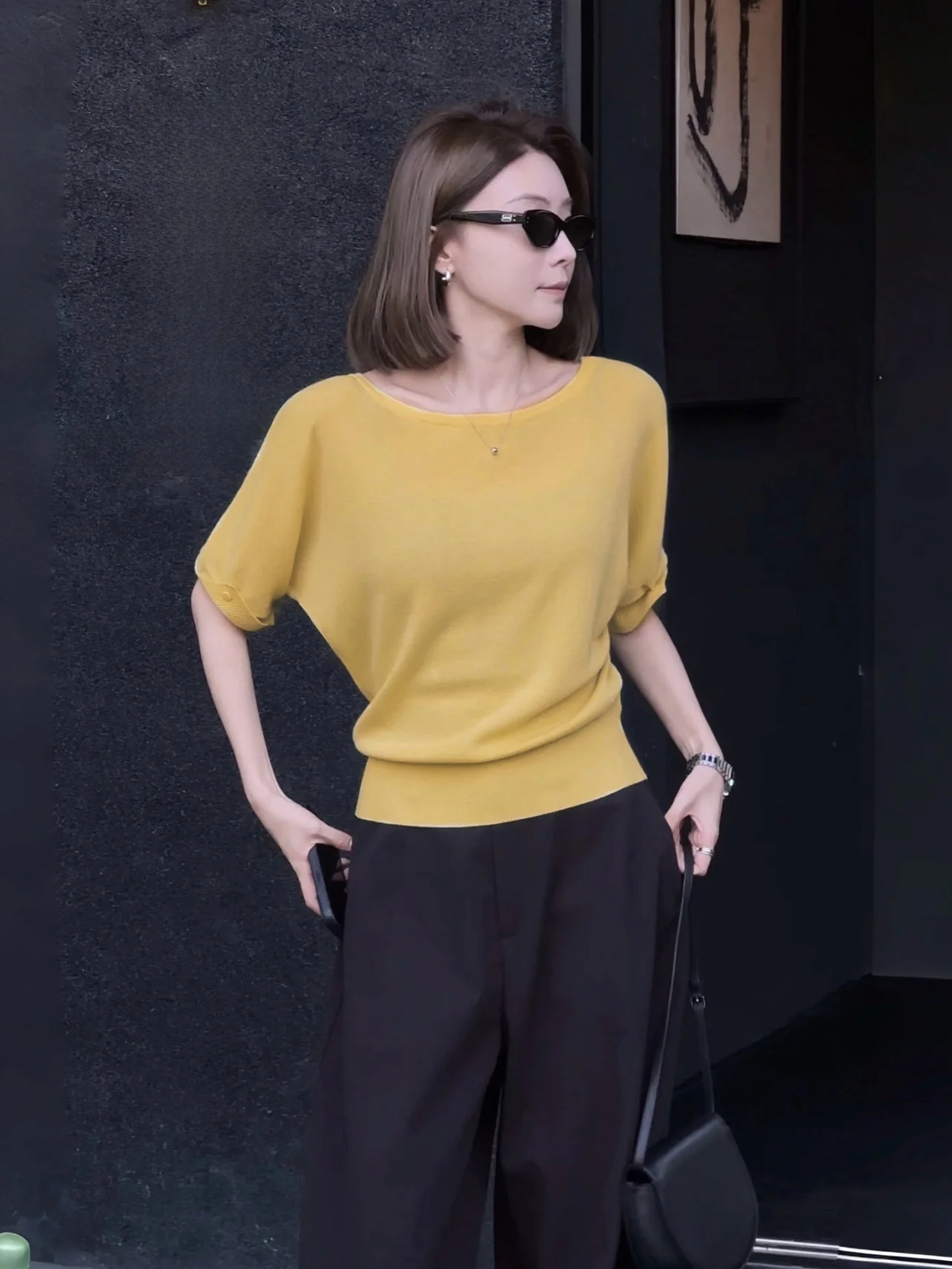 

Новинка! Вязаный джемпер Zhou Sle с отворотами на рукавах, из мягкой смесовой ткани (полиэстер и шерсть), для женщин, весна-лето.