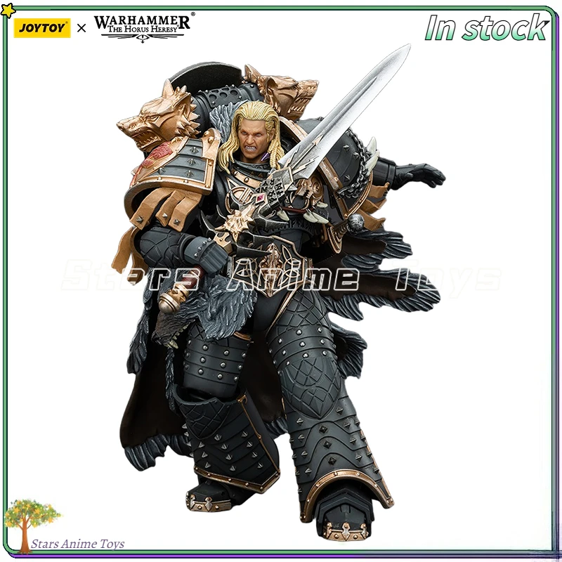 

Оригинальная модель JOYTOY Warhammer The Horus Heresy Space Wolves Leman Russ Primarch of The VIth Legion 1/18 Фигурка