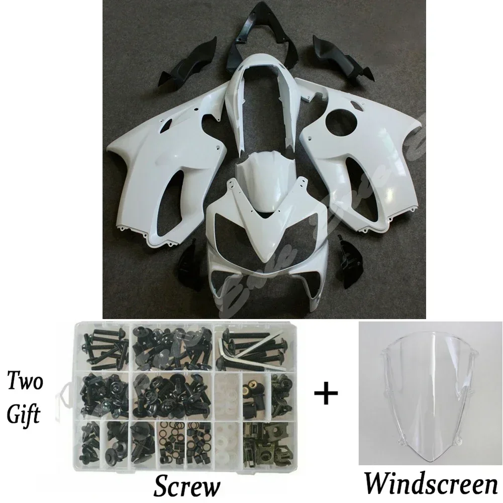 Unpainted Injection Body Work Race Fairing Set Kit For Honda CBR600 2004 2005 2006 2007 F4i