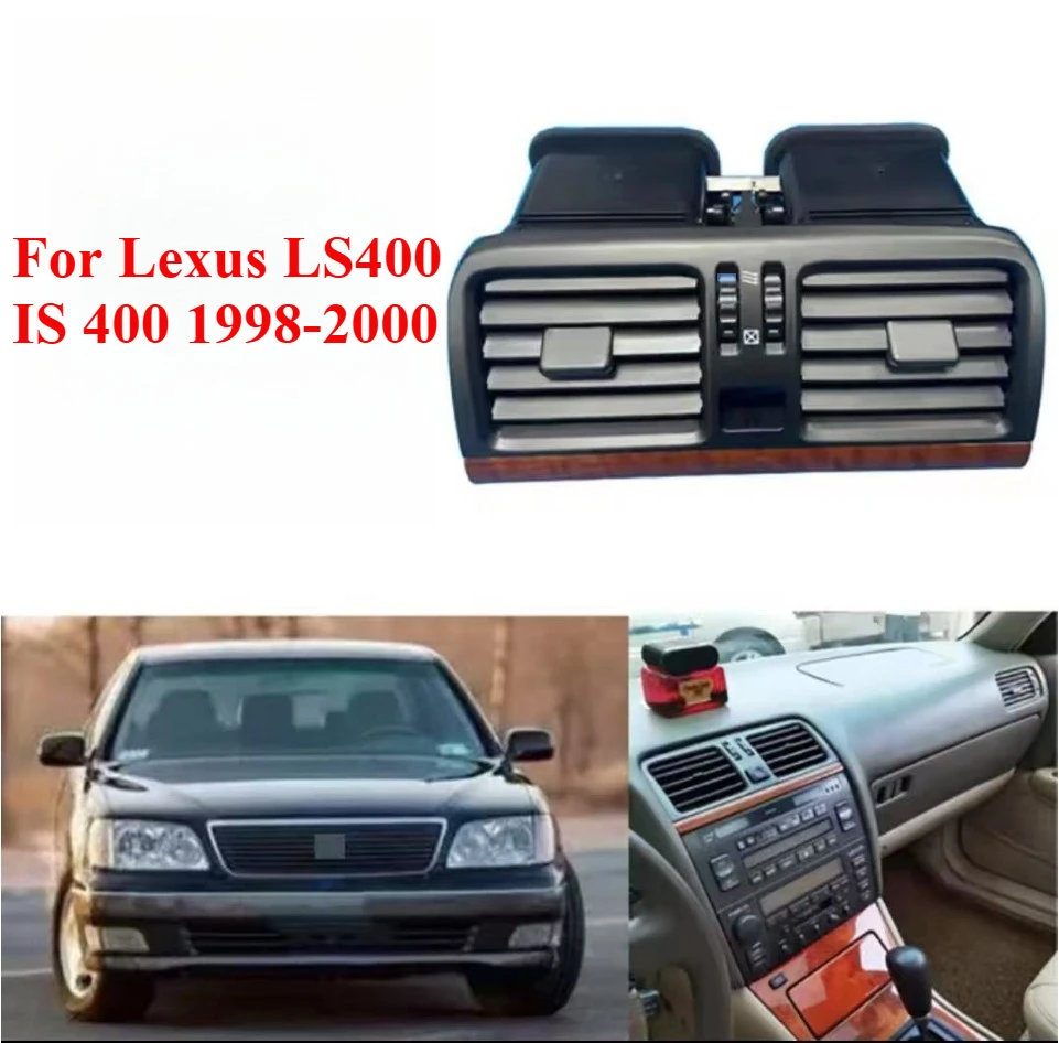 Для Lexus LS400 IS400 1998 1999 2000 A/C Нагреватель Вентиляционное отверстие Решетка Автомобильный кондиционер Украшение Центр Приборная панель OE: 74126-93022 Для Lexus LS400 IS400 1998 1999 2000 A/C Нагреватель Вентиляционное отверстие Решетка Автомобильный кондиционер Украшение Центр Приборная панель OE: 74126-93022