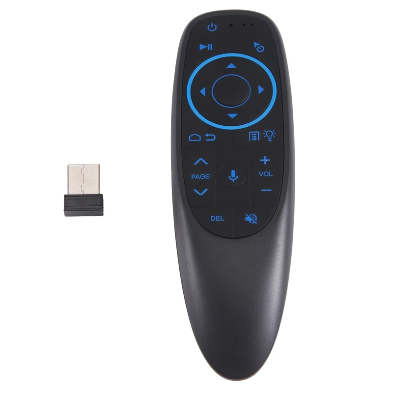 

G10S PRO Smart Voice Remote Control Gyroscope Wireless Air Mouse With Backlit For X96 H96 MAX T95Q TX6 Android TV Box