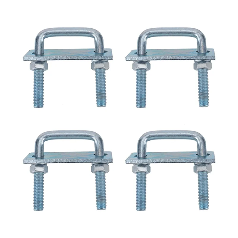 

AT05-4 Pack Leaf Spring Clamp Kit Fits Leaf Springs Up Locks Leaf Springs Together For Stabilizing Provides Better