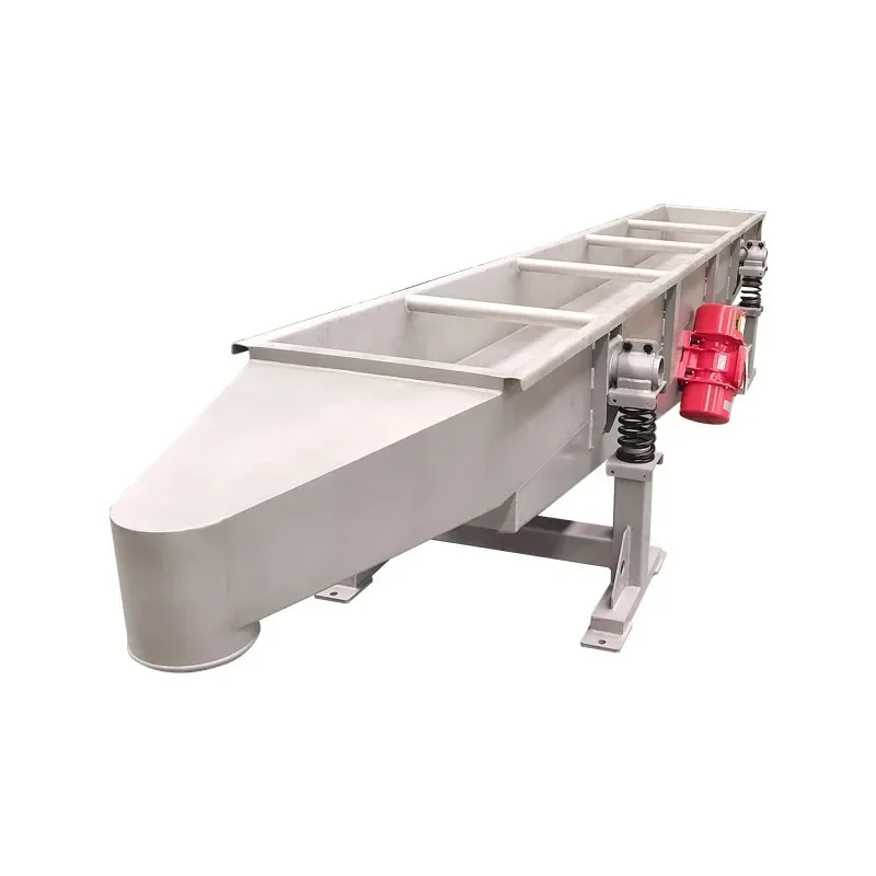 【Seller's Recommendation】Factory Direct Sales Stainless Steel Sugar Cheese Potato Chips Nut Vibratory Feeder Powder Vibrating Co