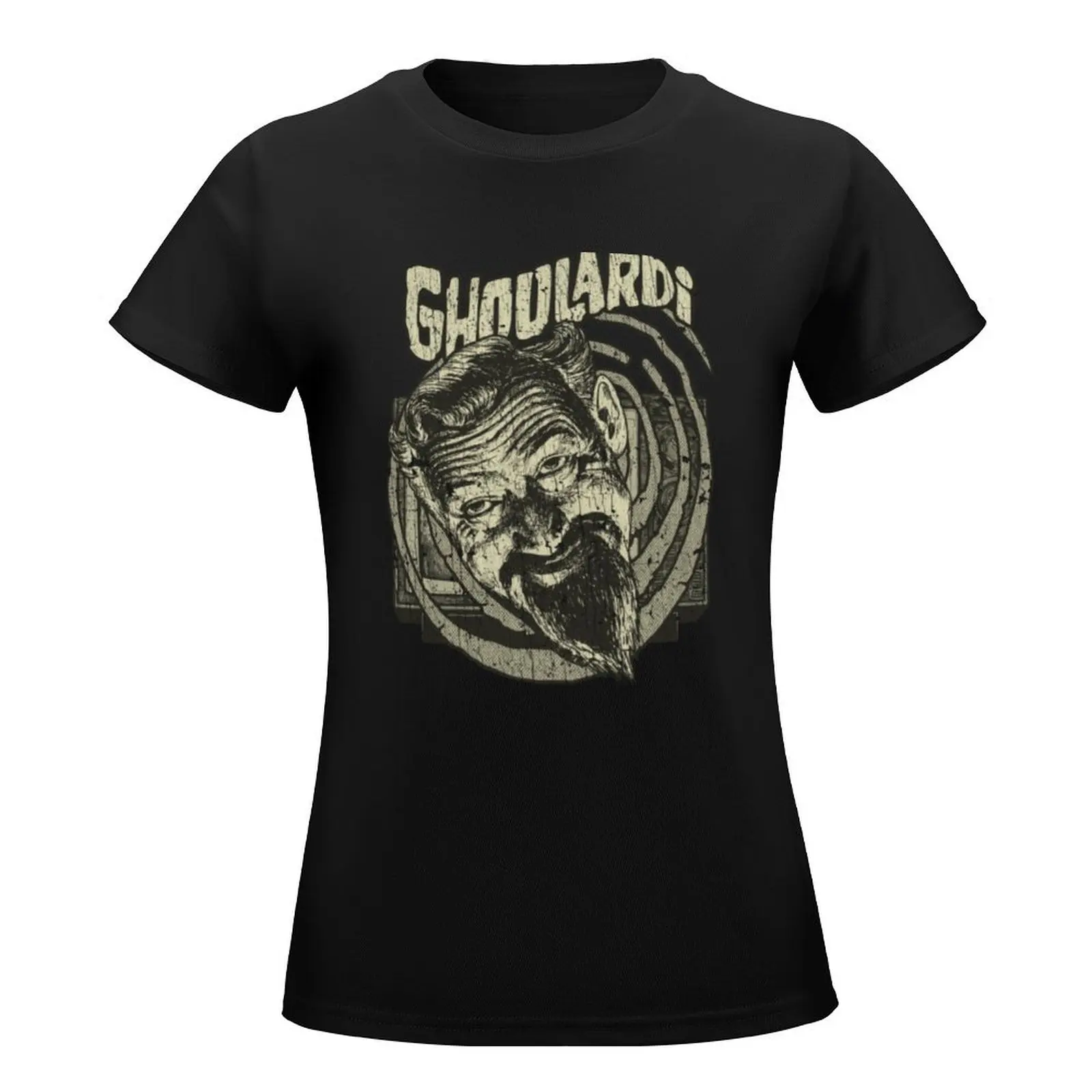 Ghoulardi Shock Theater 1963 T-Shirt oversized Aesthetic clothing white t-shirt dress for Women sexy