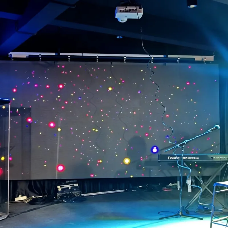 Full HD  Video Wall Screen 500X1000 Panel  P2.604 P2.976 Indoor Rental  Display for Wedding Church