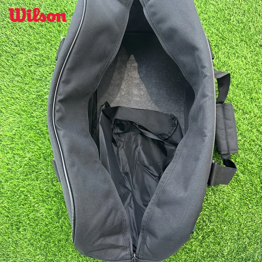 Wilson Blade Super Tour v9 2024 Smaragdgrüne kleine Reisetasche Tennisschlägertasche Court Tournament Tennistasche Max für 2-teilige Schläger