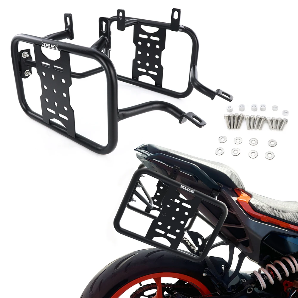 

Motorcycle Saddlebag support racks For KTM 390 Duke 2024 2025 Duke 390 Pannier Racks Side carrier Side luggage rack Saddle bag