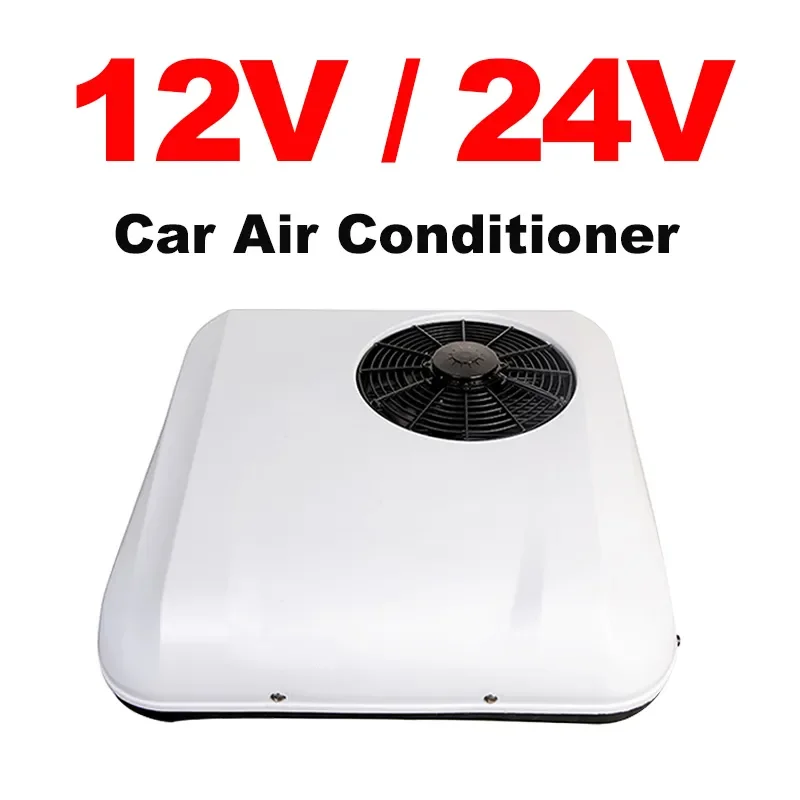 12/24V Truck Overhead Car Air Conditioner Heating Cooling Top-Mounted Parking Aire Acondicionado Integrated Machine for Vehicles