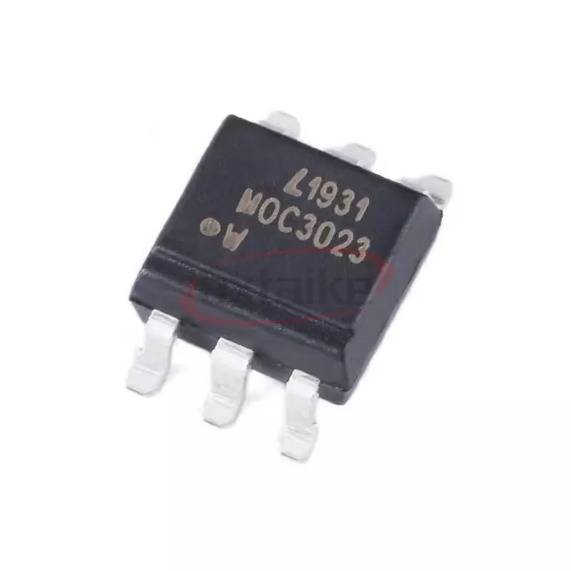 10PCS MOC3023S-TA1 MOC3023S MOC3023 SMD-6 Triac Output Optocoupler Brand New Authentic