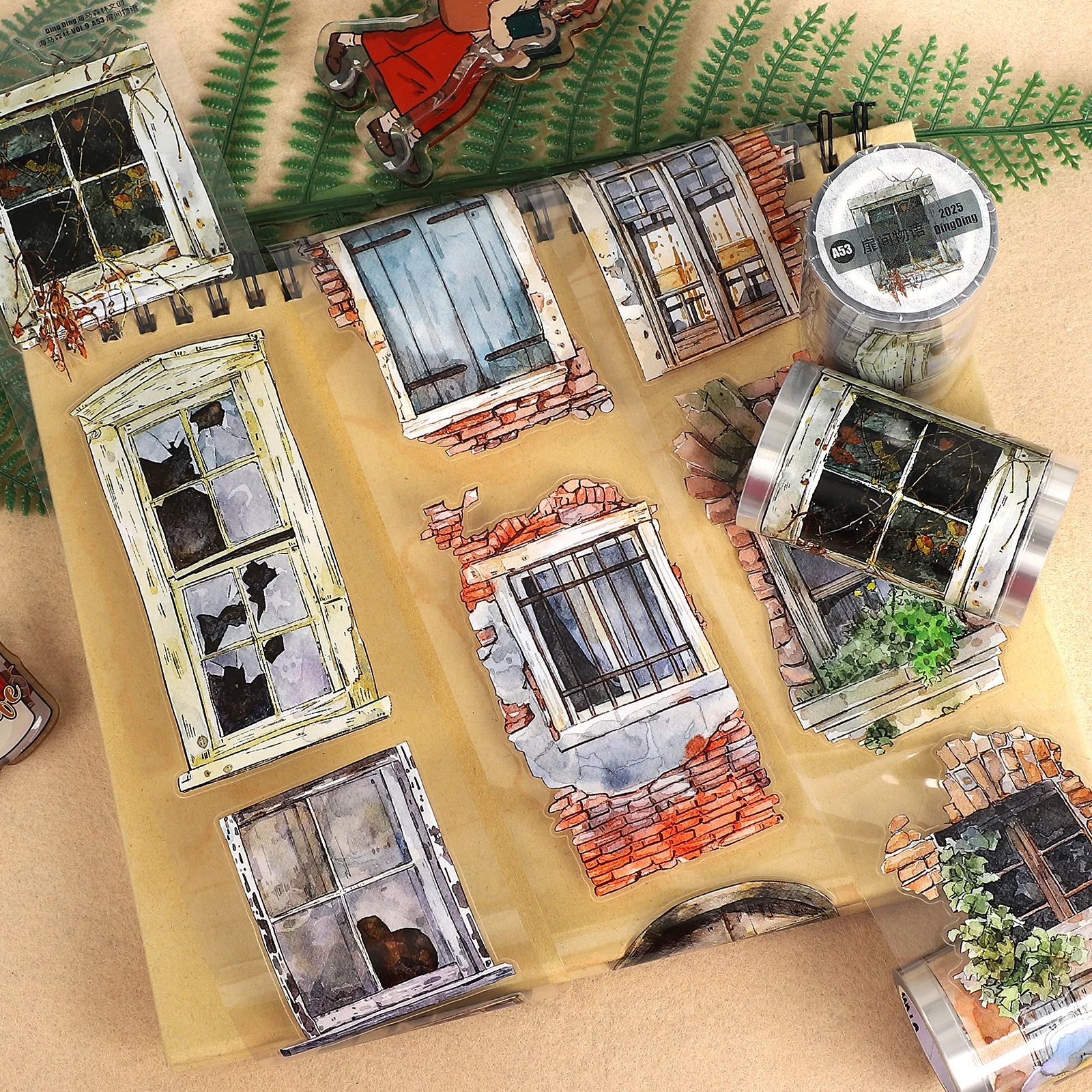 65Mm*5M Vintage Win… - image