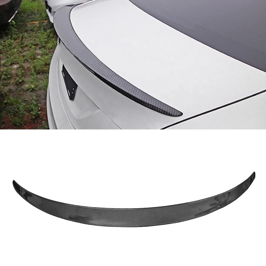 AM G style Carbon Fiber Rear Bumper Lip Spoiler For Mercedes-Benz CLA Class W117 2013+Car Accessories