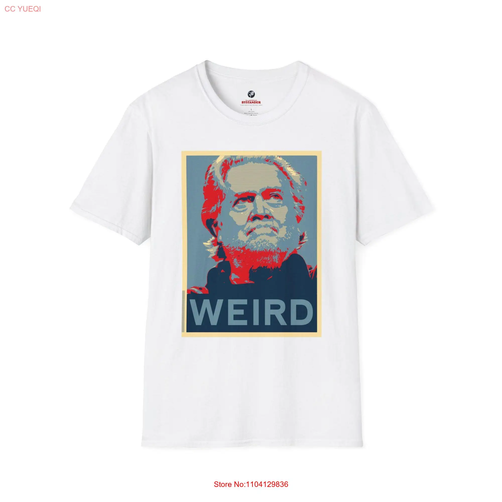 Steve Bannon Weird T Shirt Anti Trump Funny Political Satire Unique Protest Apparel for Enthusiasts long or short sleeves