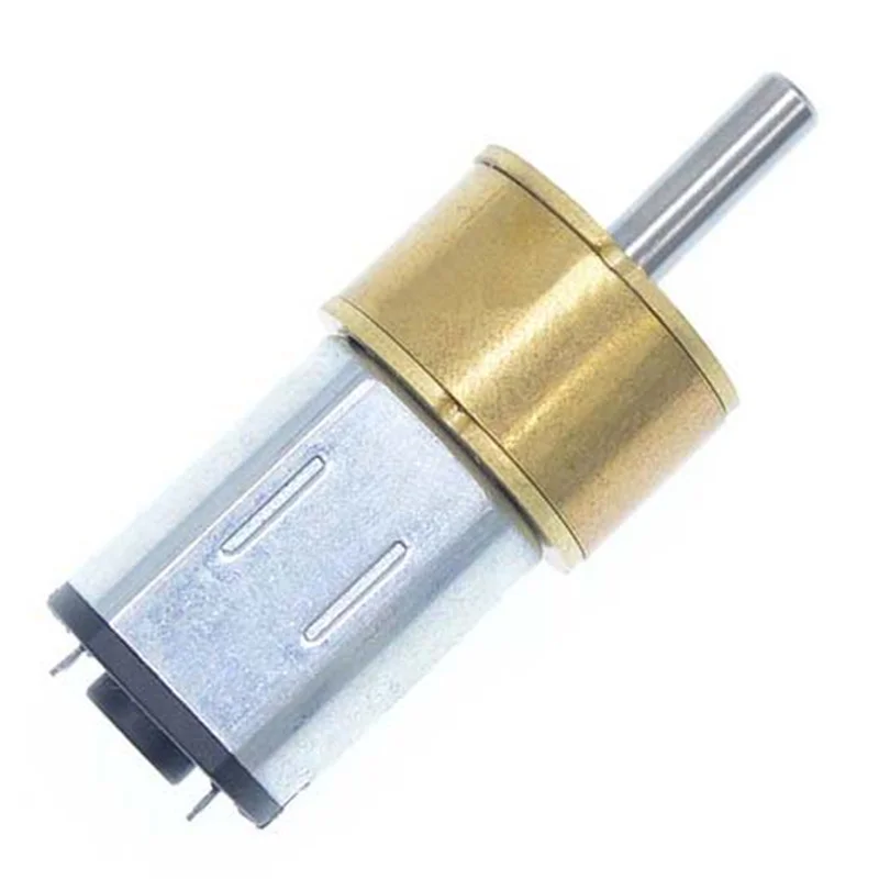N20 DC 3V 6V 12V Micro Speed Gear Motor 15-600RPM Reduction Gear Motor Electric Metal Gear Reducer Motor for Car Robot Model