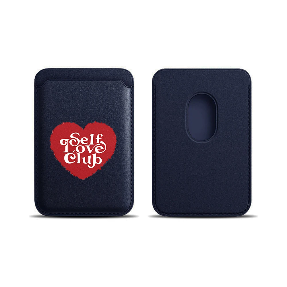 Self Love Club Leder-Kartenetui Handyhülle Kartenhalter für Magnetische Hülle Geeignet für alle iPhone Magsafe Karten-Handy-Rückseiten-Taschen – Detail 15