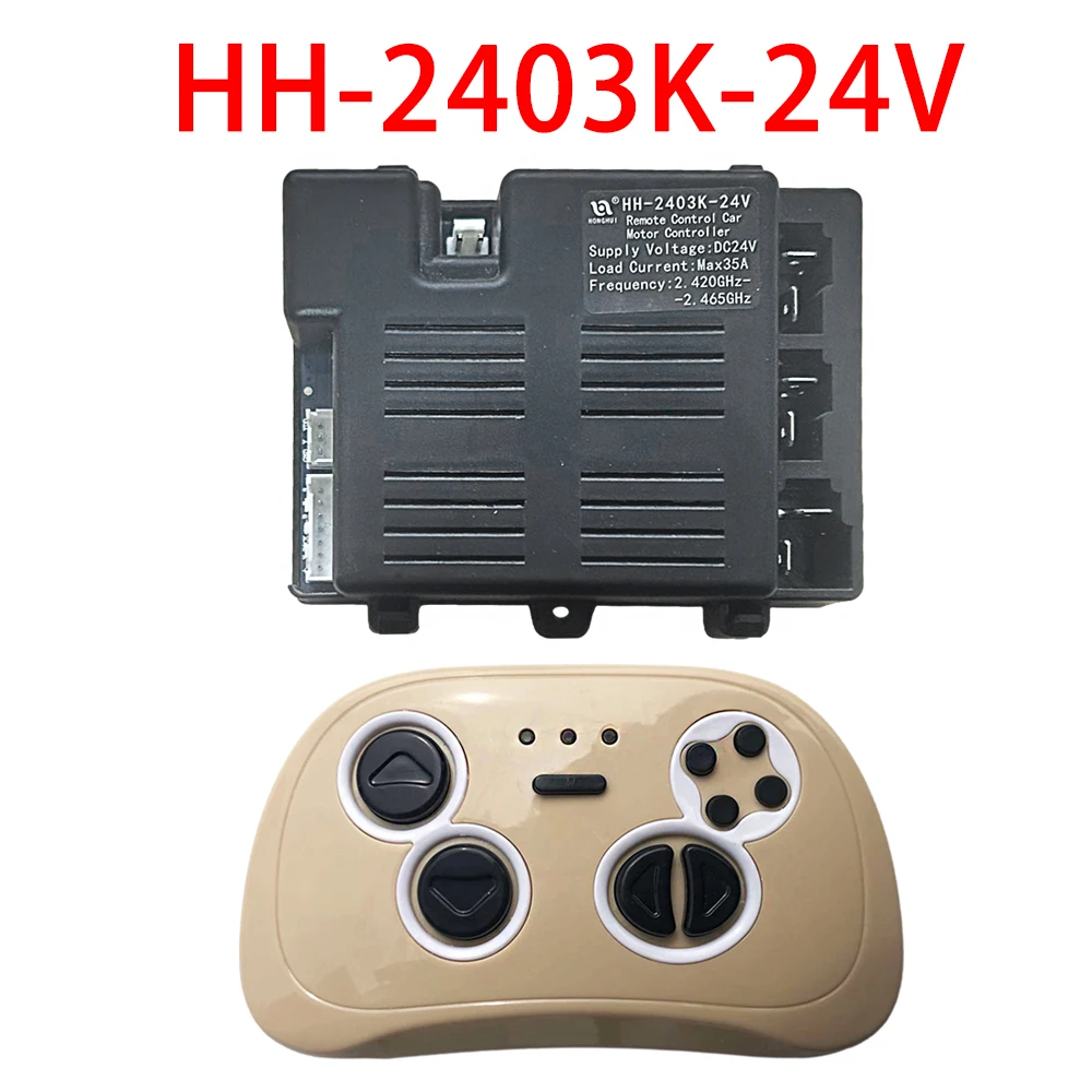 

HH-2403K-24V 2.4G Bluetooth Children's Electric Ride on Toys Car Vehicle Remote Control Box Motherboard 619Y Transmitter Parts