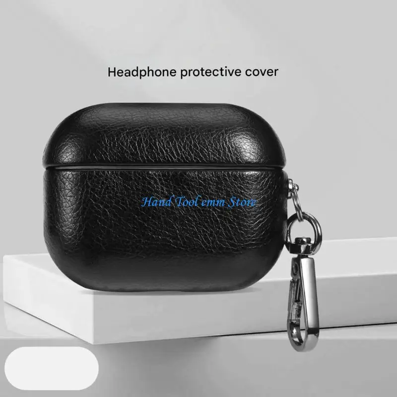 

H37F Leather Like Fully Enclosed Protective Case For Pods 1 2 3 4 Earbuds Cover
