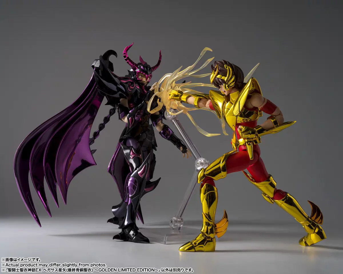 

BANDAI Saint Cloth Myth EX Pegasus Seiya Final Bronze Saint Cloth Gold Limited Edition Figure Model Collection Toy Gift in stock