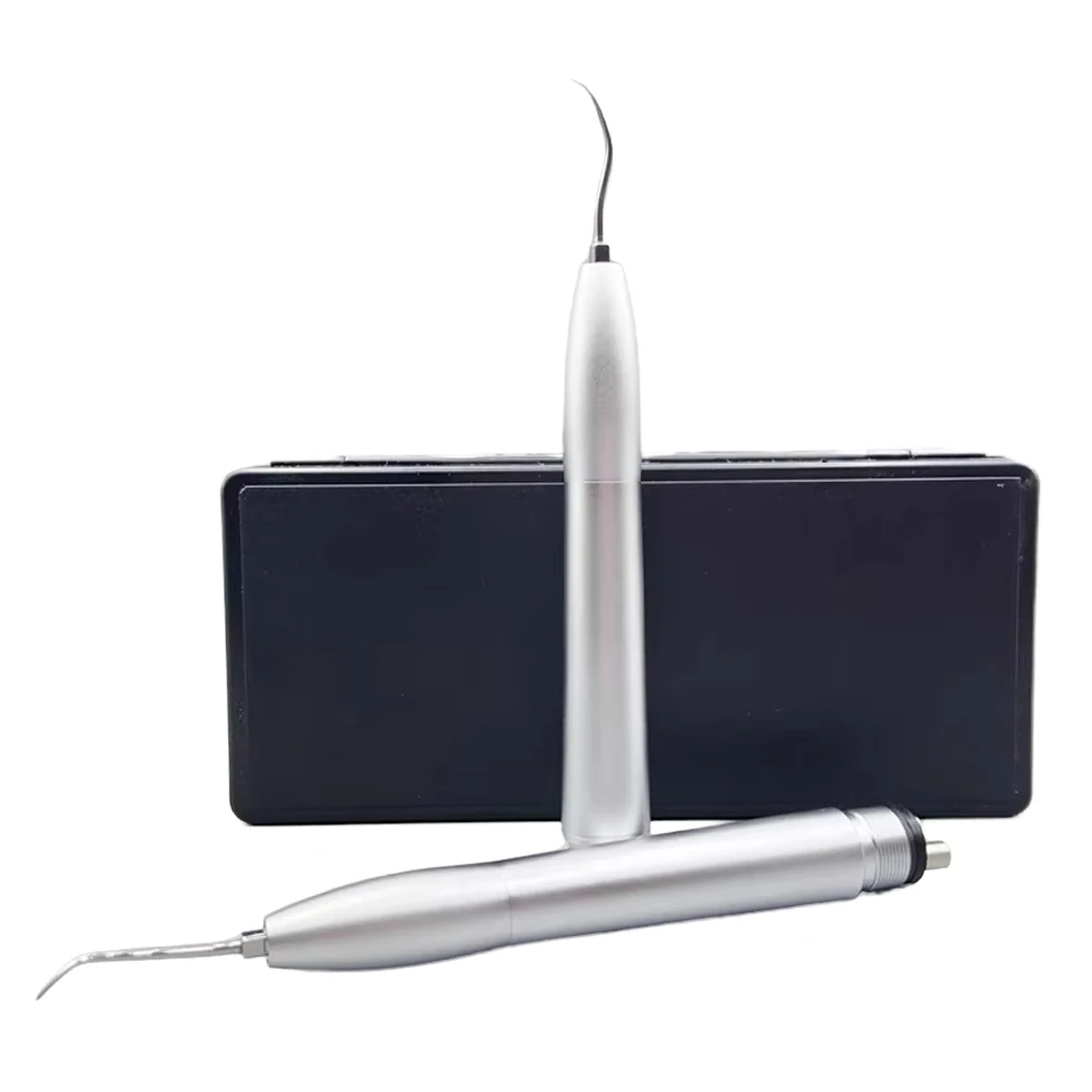 

Dental Ultrasonic Air Scaler with 3 Tips Tooth Calculus Remover Cleaning tool Handpiece Whiten Tooth Cleaner 2Holes/4 Holes