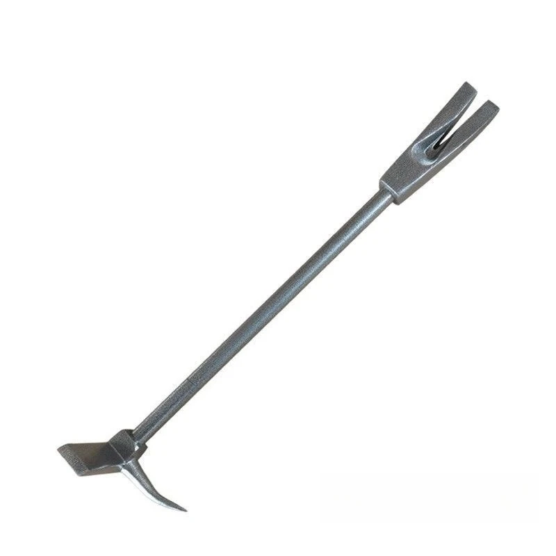 30-Inch Handheld Nail Lifter Breaking Fire Rescue Tool Croissant Forging
