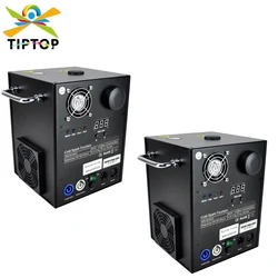 TIPTOP 2 Pack 650W Cold Spark Firework Machine DMX Remote Indoor Fountain fuochi d'artificio per la festa di natale di nozze TP-T650W