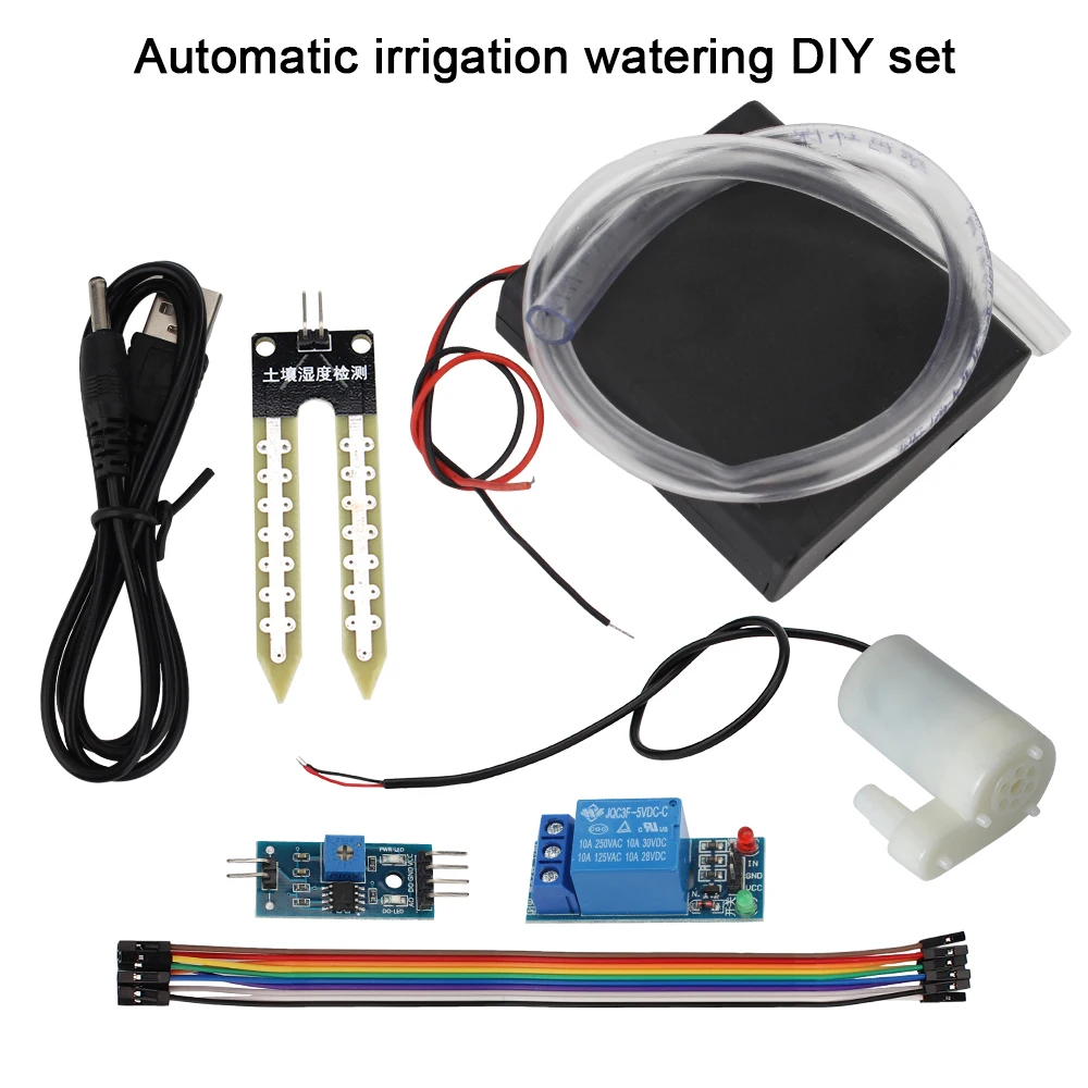 Water Pump Module Kit Automatic DIY Soil Moisture Detection Garden Drip Watering Watering Irrigation System