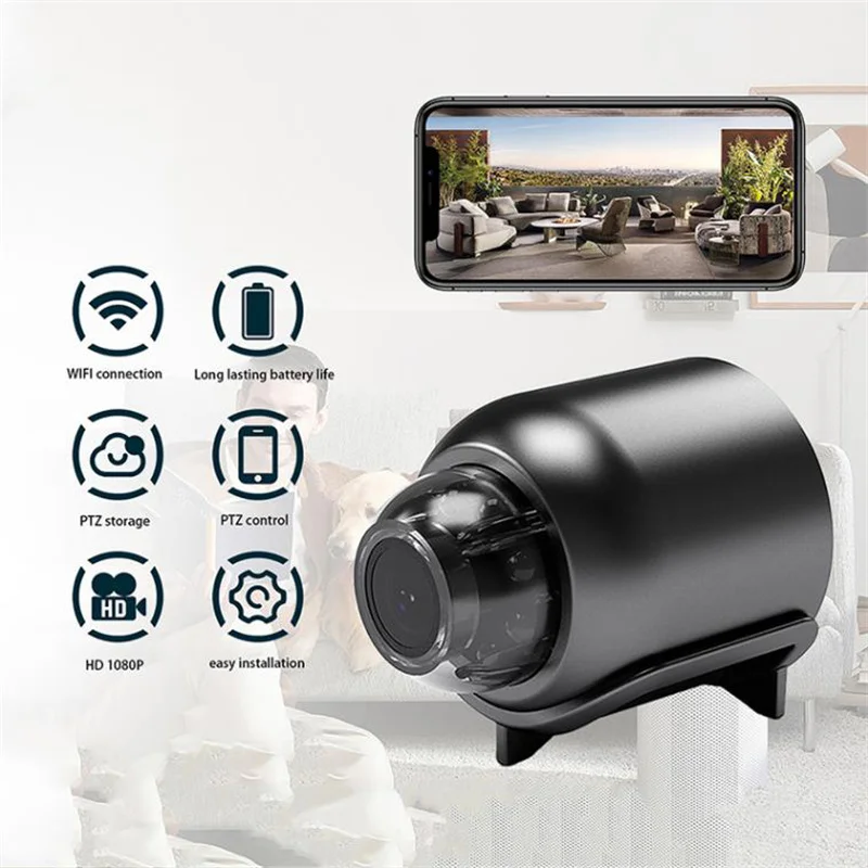 X5 Mini Camera 720P Clear Night Vision leggero portatile Premium Cams Motion Detection telecamera di sorveglianza Wireless